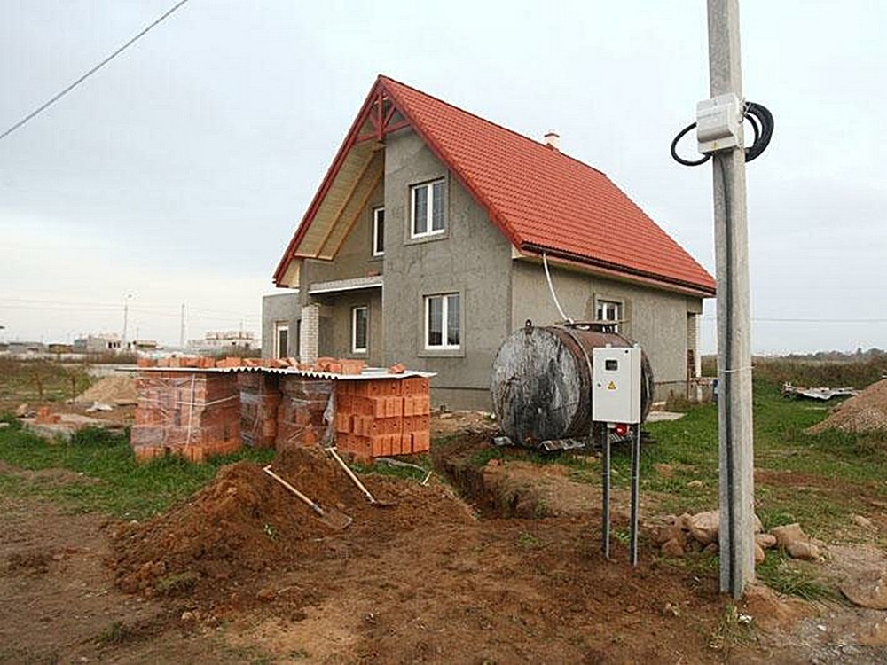 Проект ввода электричества в дом